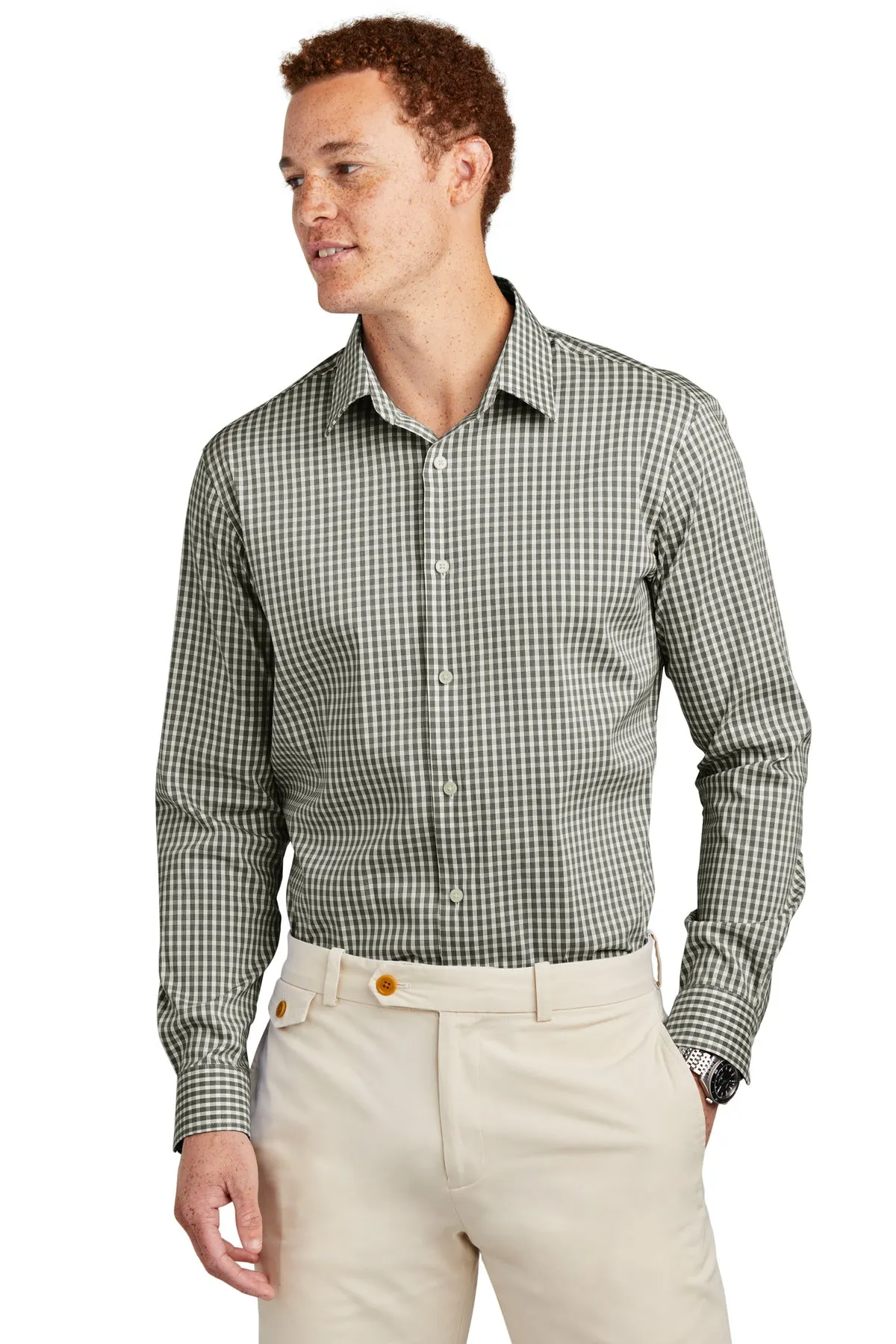 Brooks Brothers Tech Stretch Patterned Shirt BB18006