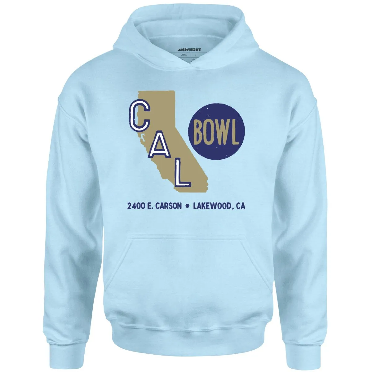 Cal Bowl - Lakewood, CA - Vintage Bowling Alley - Unisex Hoodie