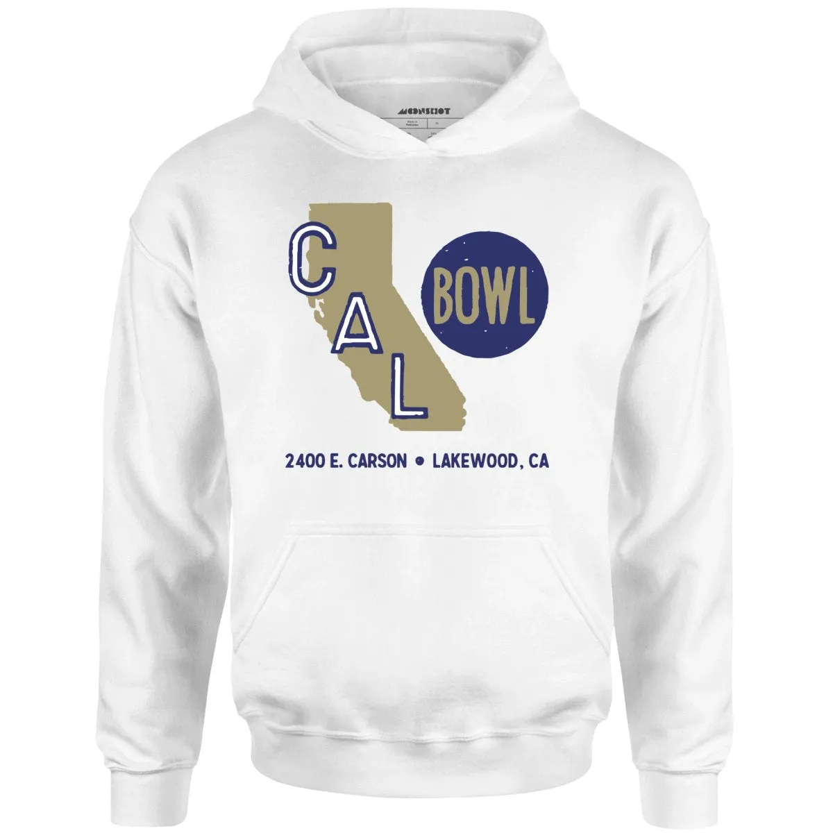 Cal Bowl - Lakewood, CA - Vintage Bowling Alley - Unisex Hoodie