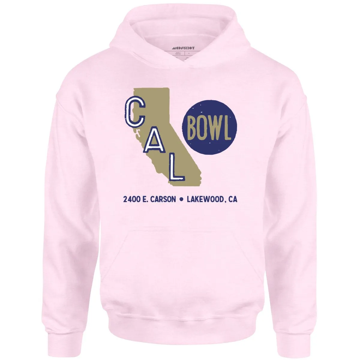 Cal Bowl - Lakewood, CA - Vintage Bowling Alley - Unisex Hoodie