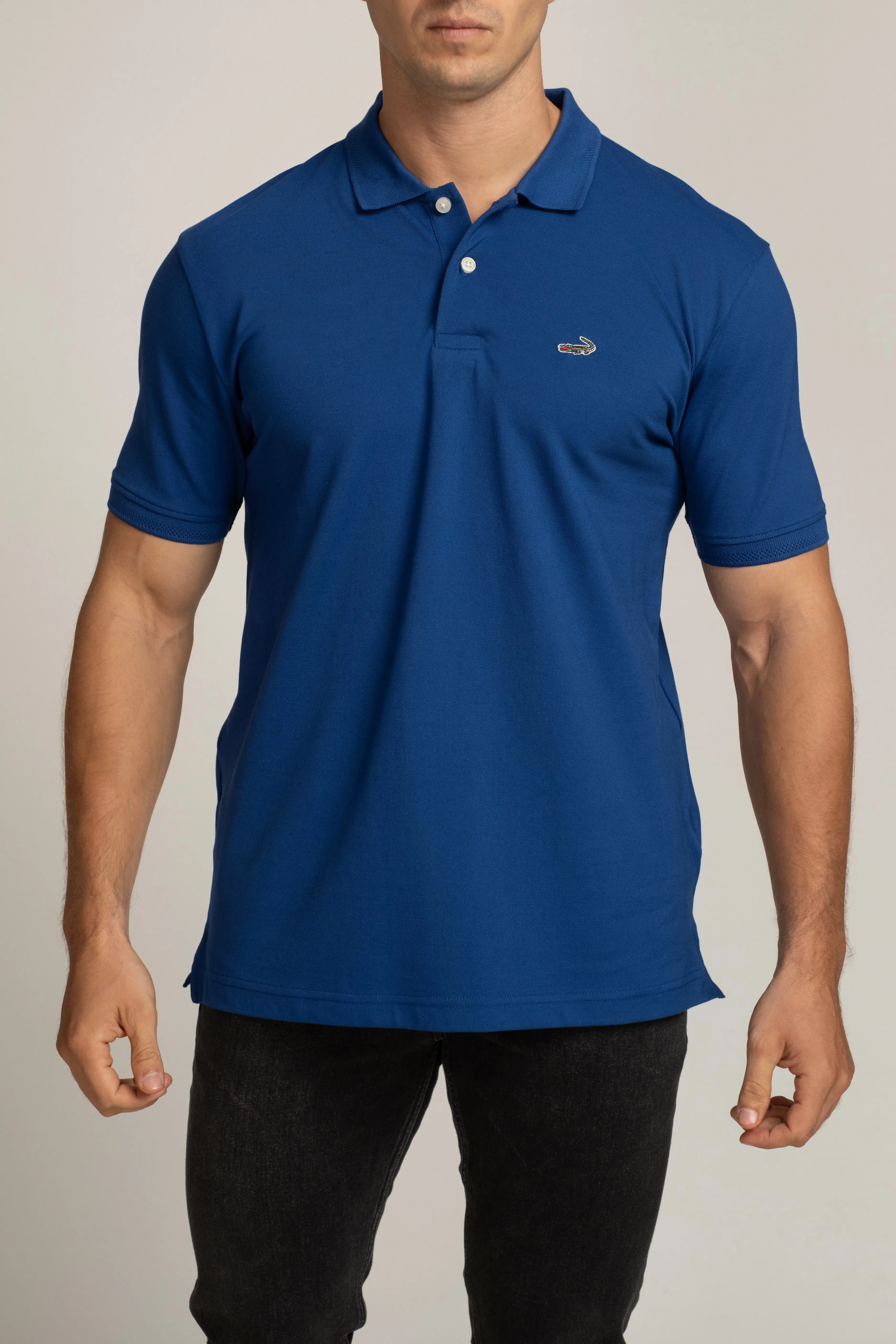 Crocodile Polo T-Shirts Royal