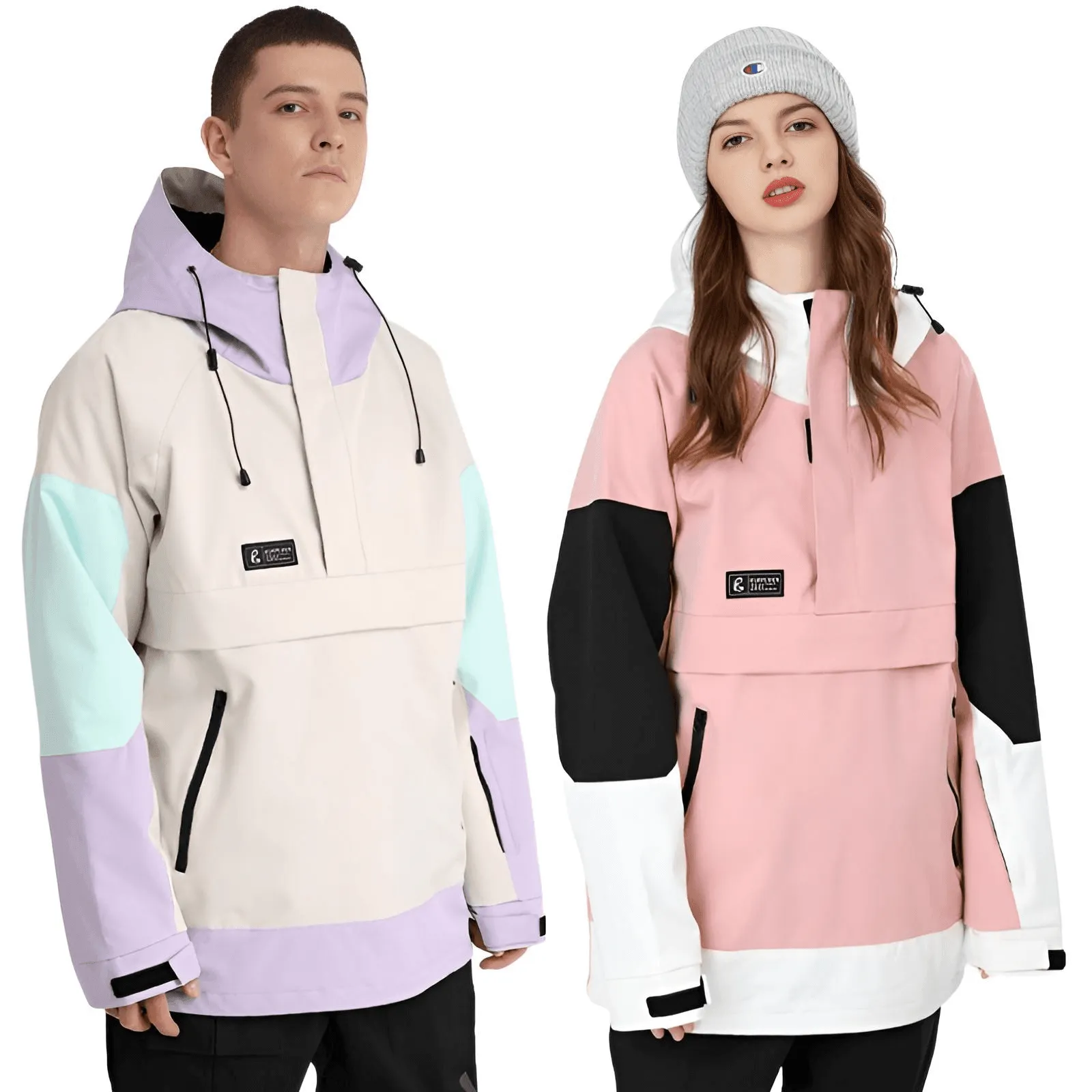 Double-Board Ski Jackets For Men and Women