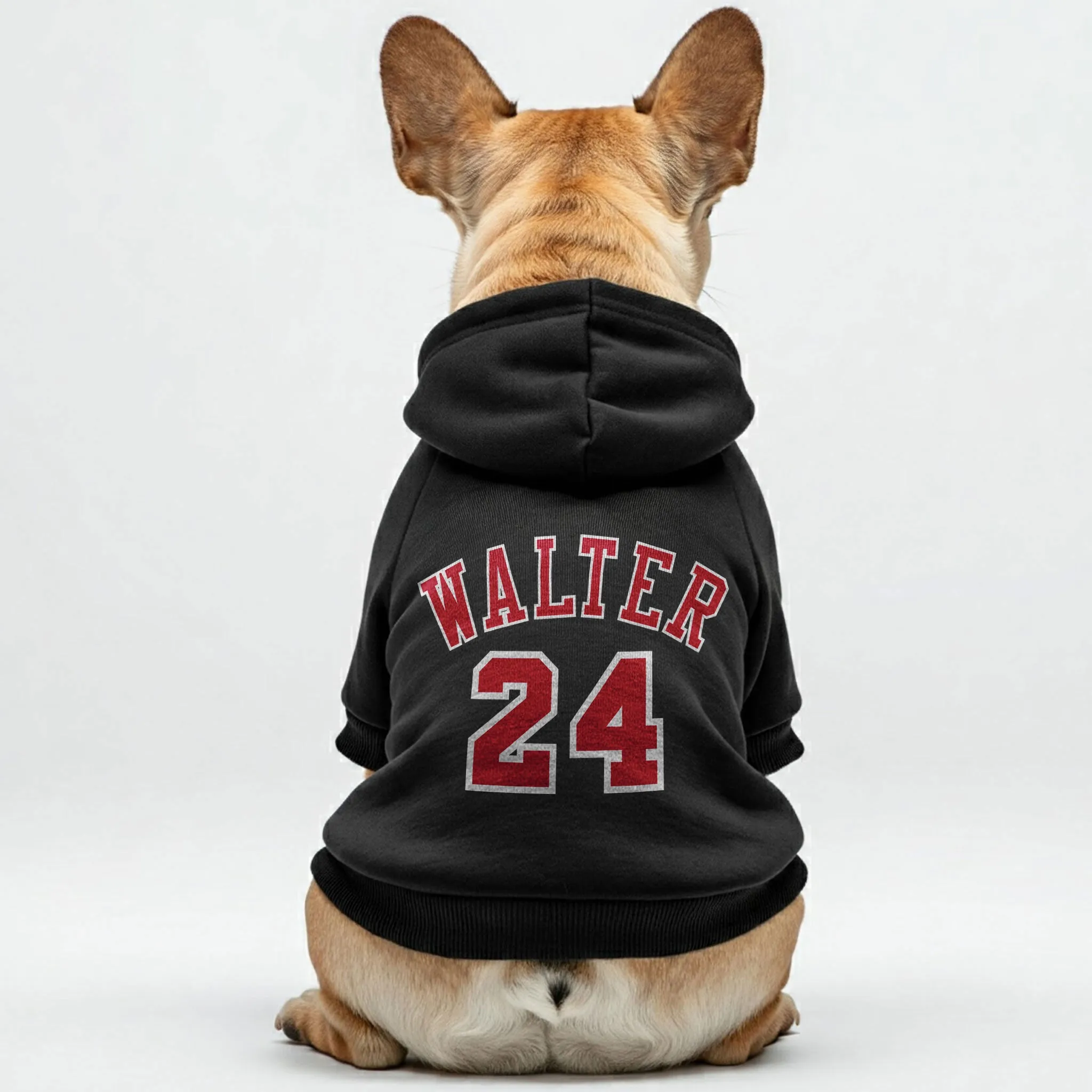 Frenchie Bulls - Personalized French Bulldog Hoodies with Custom Name and Number – Stylish, Cozy, and Premium 100% Cotton