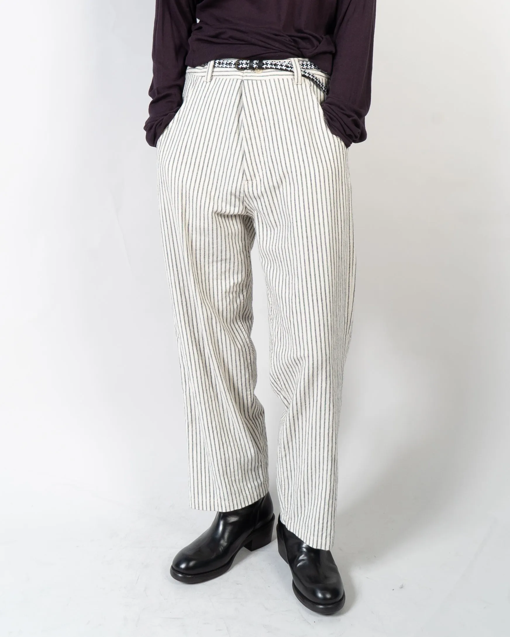 FW19 Striped Workwear Trousers Sample