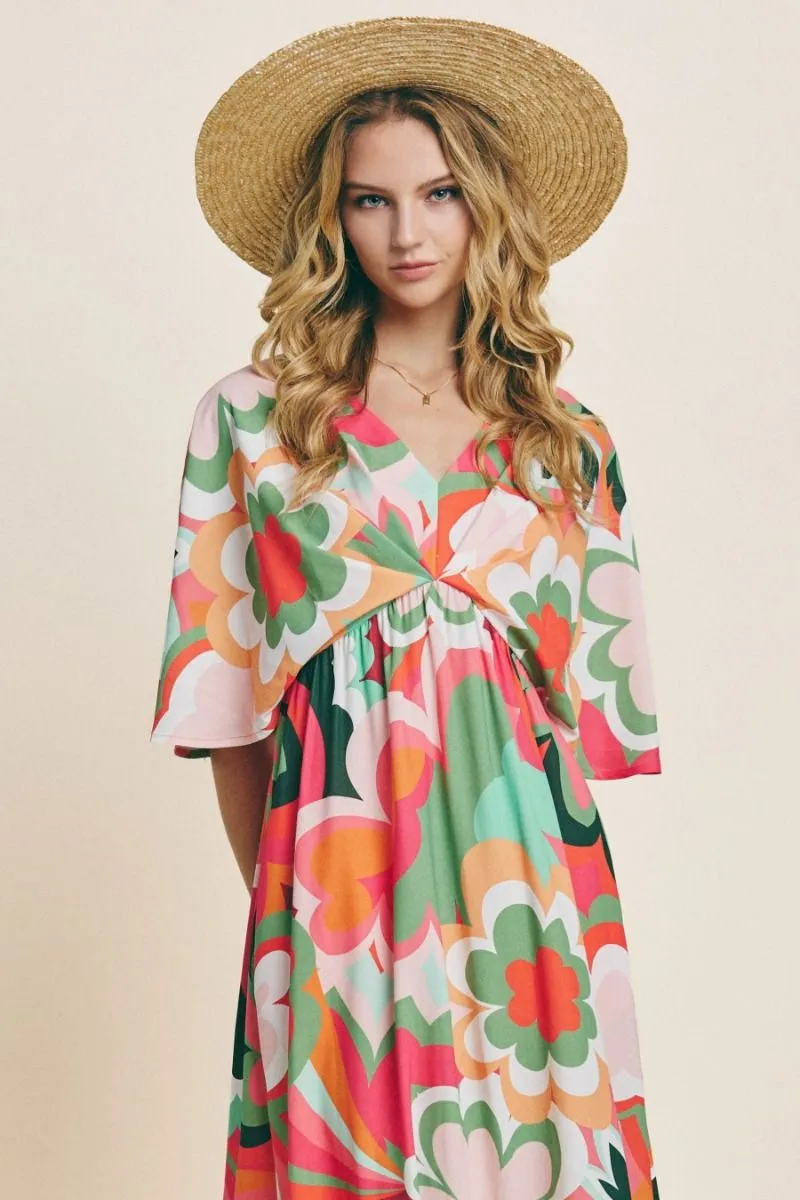 Groovy Floral Maxi