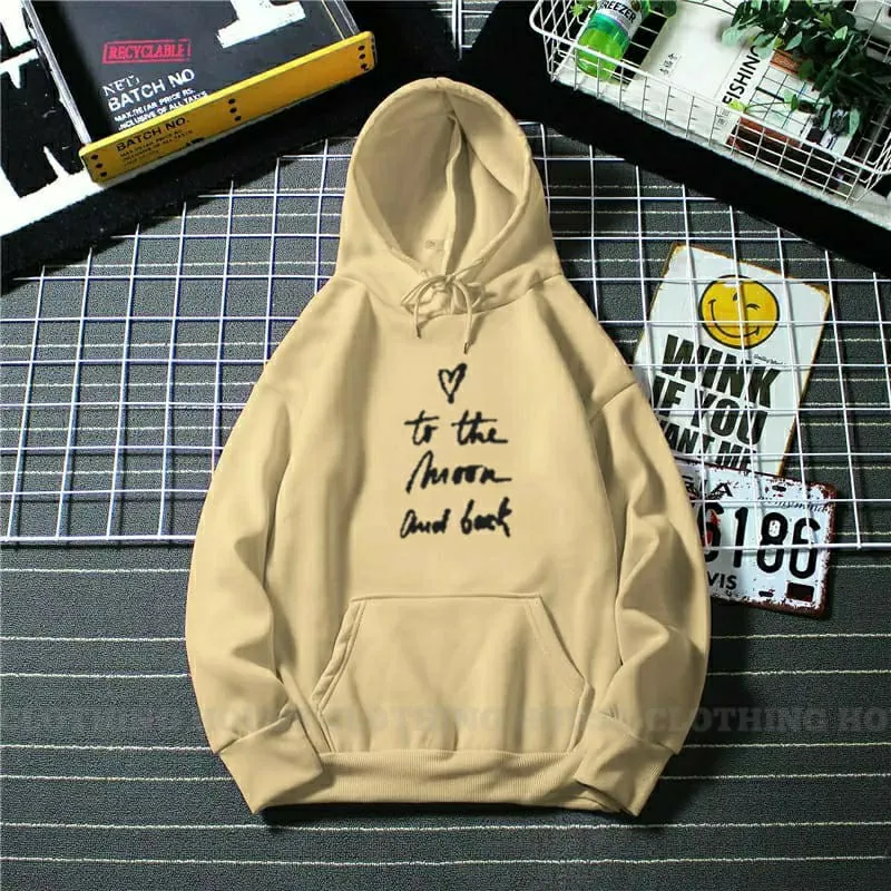 Heart to the moon hoodie