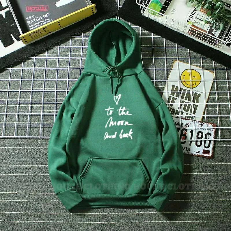 Heart to the moon hoodie