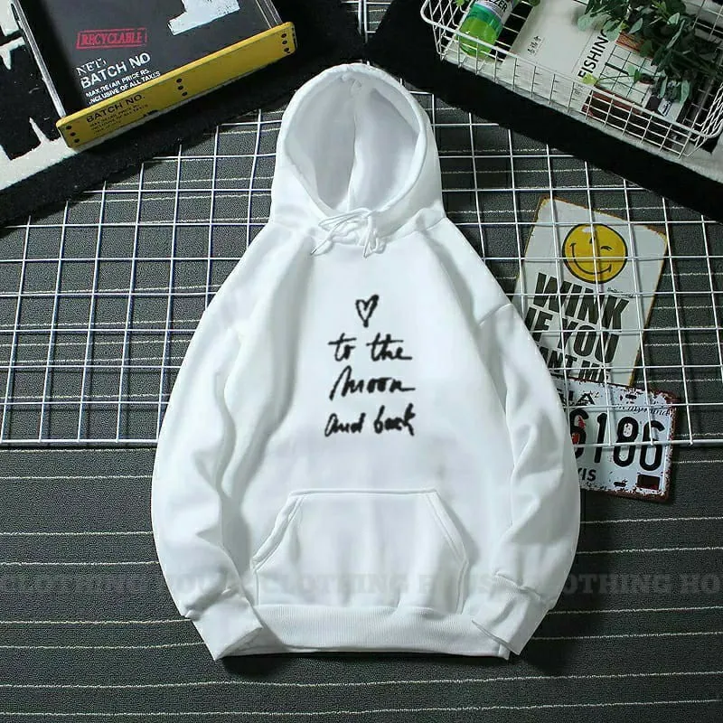 Heart to the moon hoodie