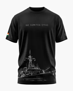 INS Sumitra Signature LuxeSoft Cotton T-Shirt