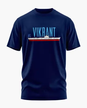 INS Vikrant Signature LuxeSoft Cotton T-Shirt