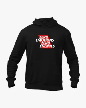 JrNTR- Zero emotions zero enemies Unisex Hoodie Black