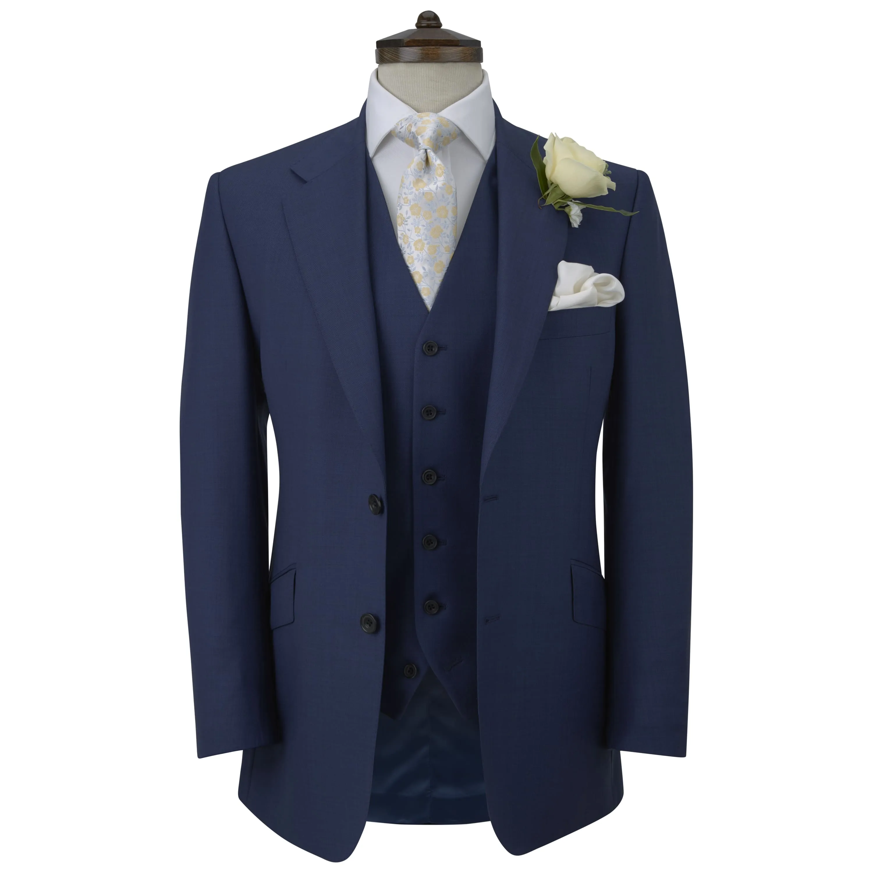 Kensington Light Navy Plain Weave Suit