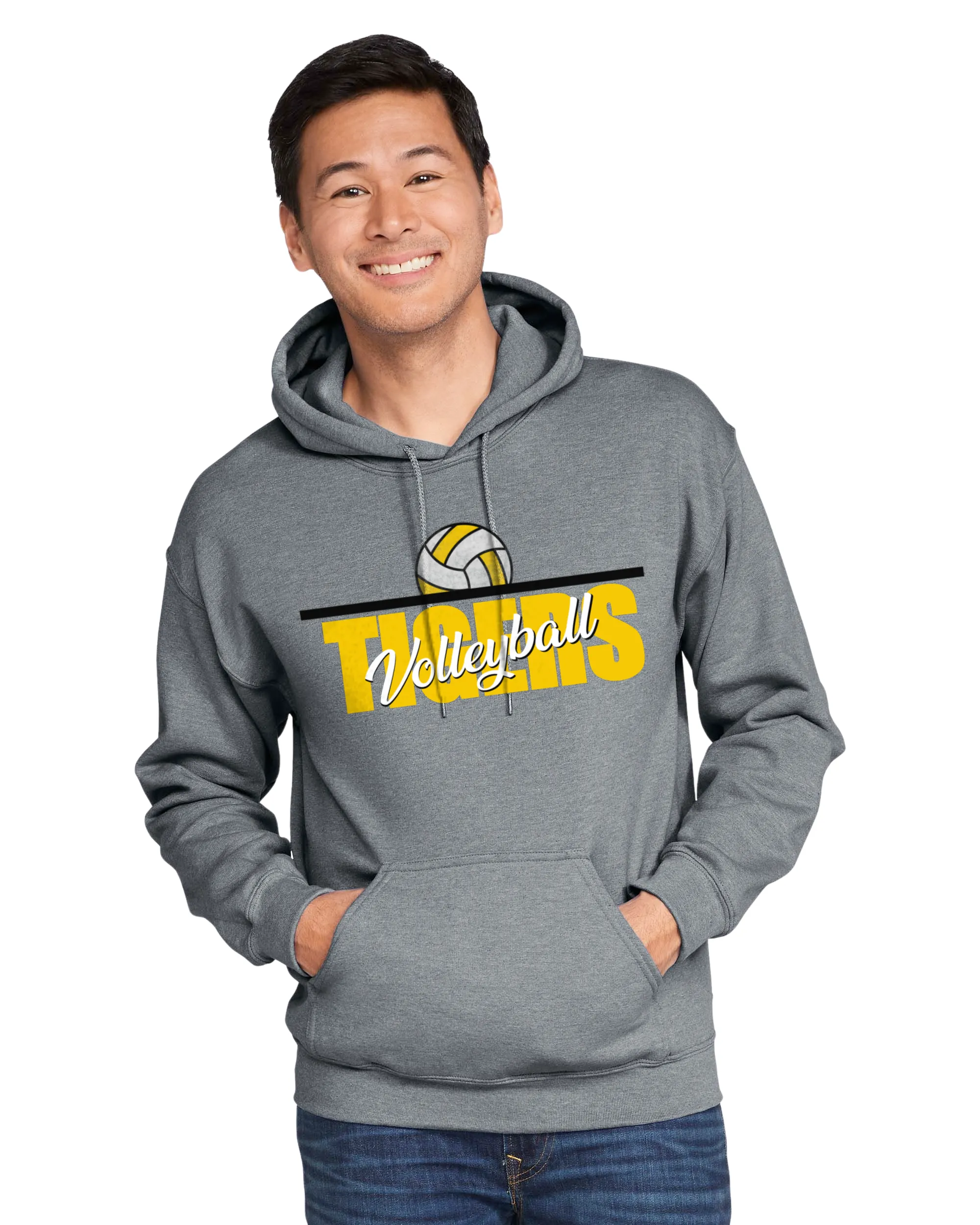 LMS Volleyball Hoodie Grey