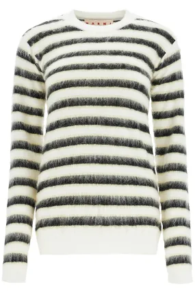 Marni Striped Crewneck Pullover