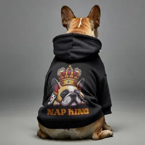 Nap king - Personalized French Bulldog Hoodies with Funny Quotes – Stylish, Cozy, and Premium 100% Cotton