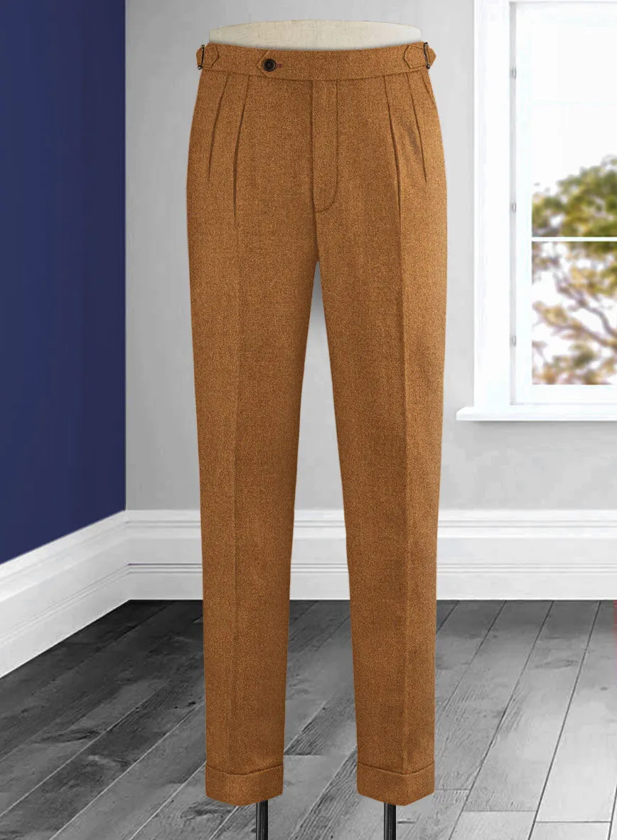 Naples Gold Castle Highland Tweed Trousers