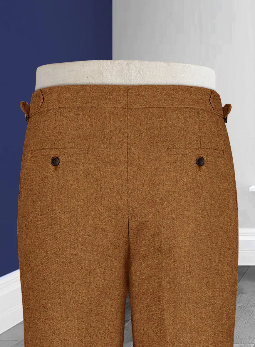 Naples Gold Castle Highland Tweed Trousers