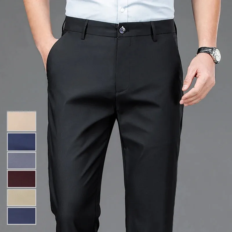 Nathan – Men's Stretch Smart Casual Trousers