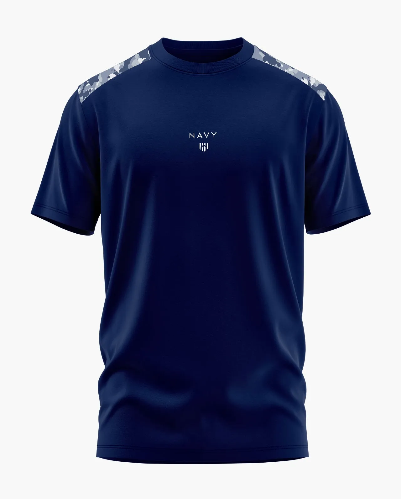 NAVY CAMO Signature LuxeSoft Cotton T-Shirt