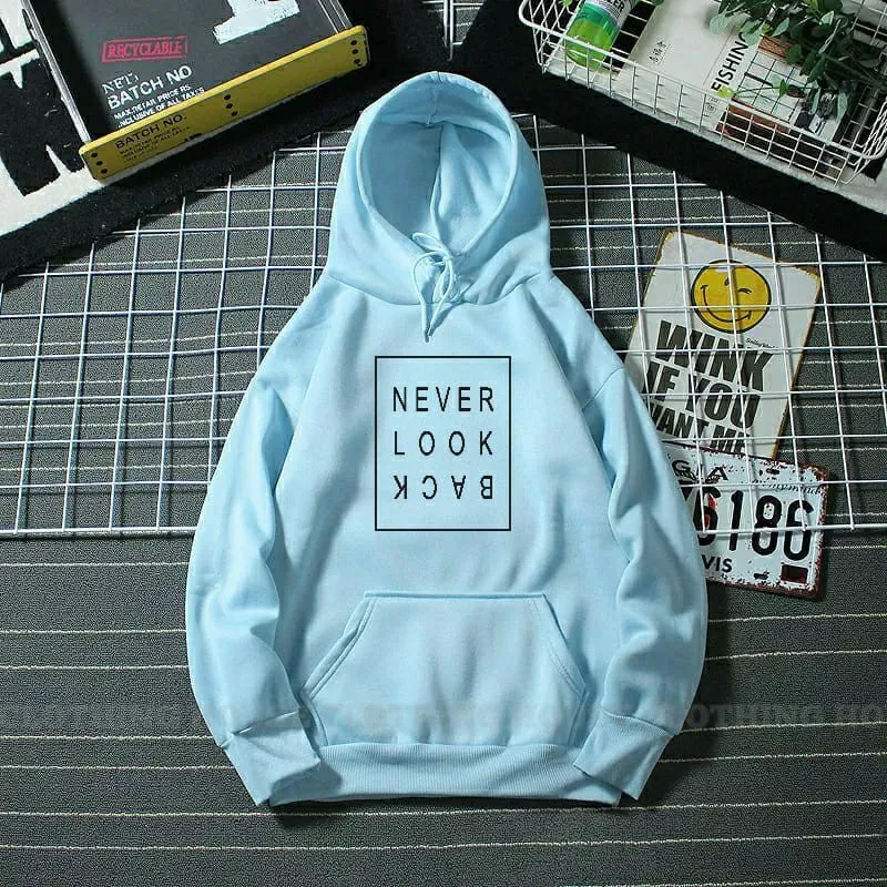 Never look back hoodie