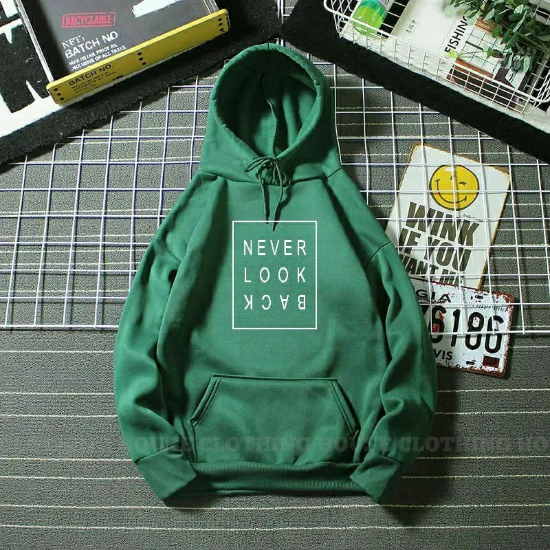 Never look back hoodie