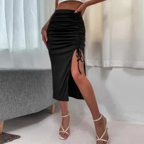 New Sexy Side split Skirt