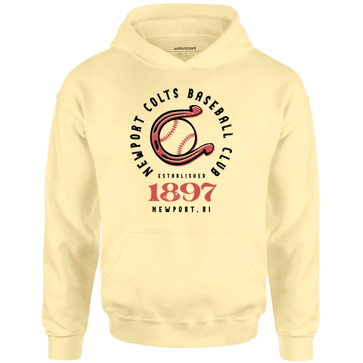 Newport Colts - Rhode Island - Vintage Defunct Baseball Teams - Unisex Hoodie