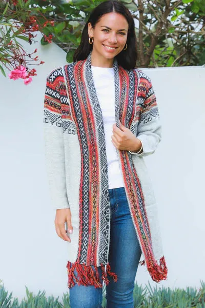 Rita Fringe Cardigan