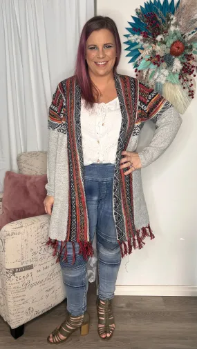 Rita Fringe Cardigan