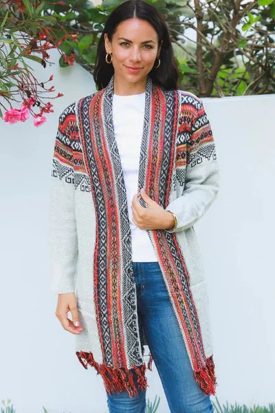 Rita Fringe Cardigan