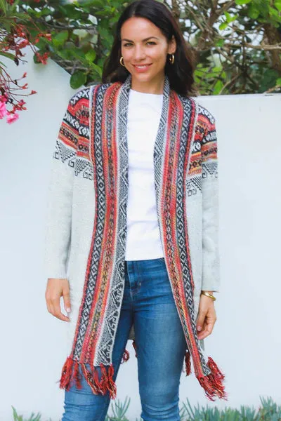 Rita Fringe Cardigan