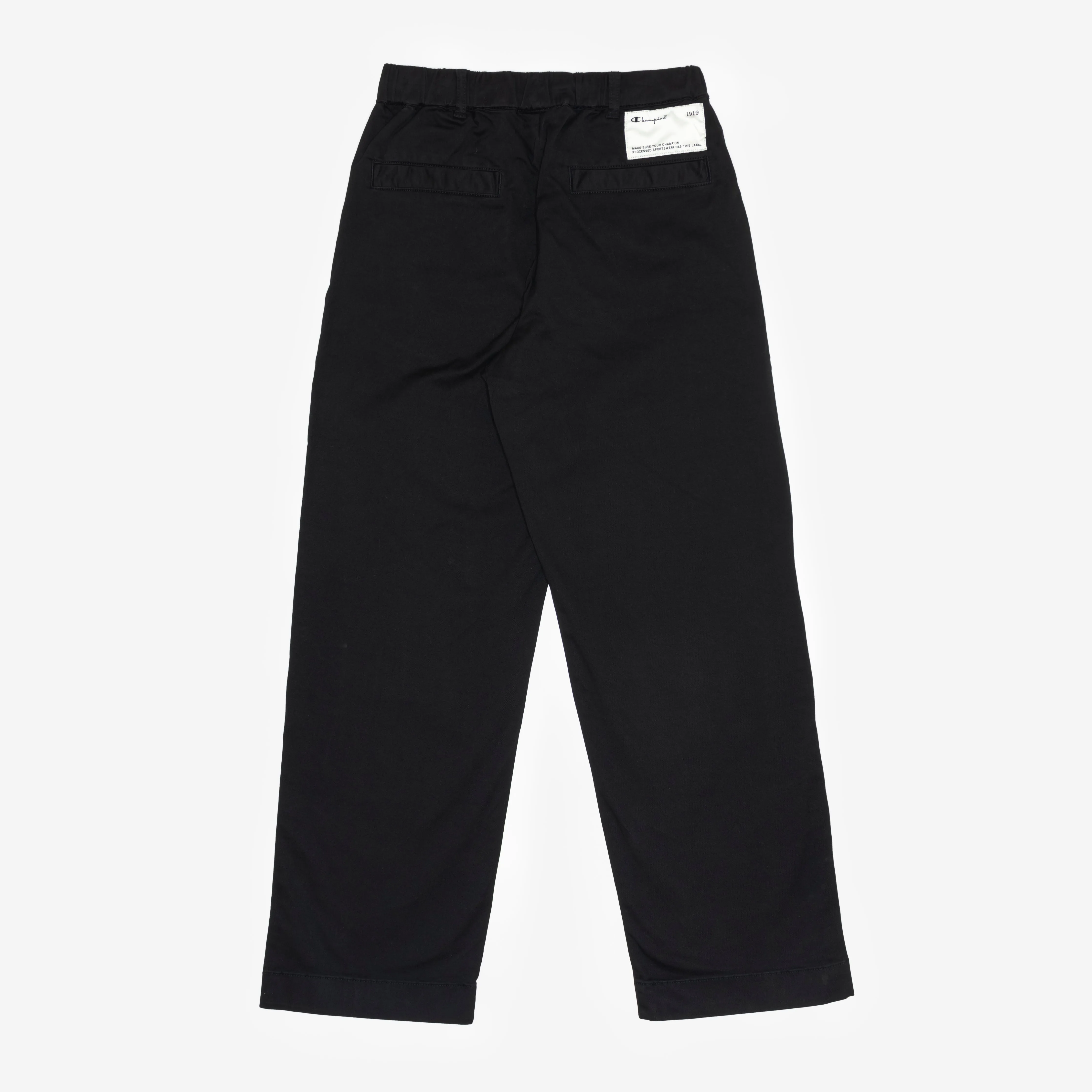 Straight Hem Pants