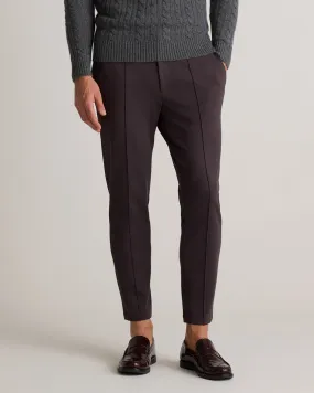 Stretch Knit Pintuck Trouser