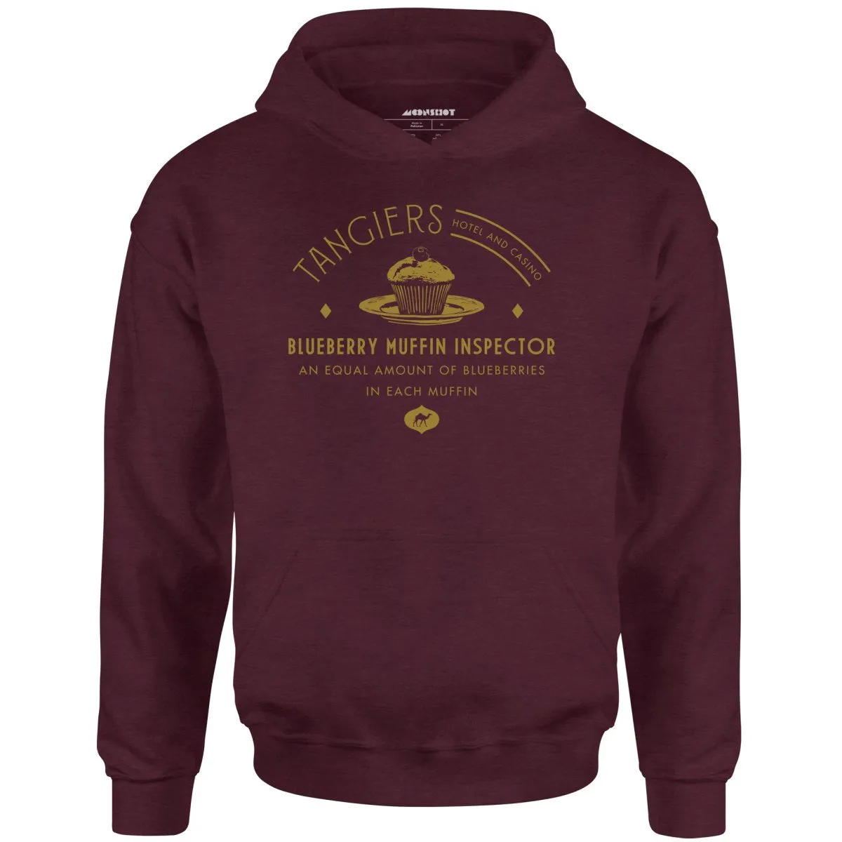 Tangiers Blueberry Muffin Inspector - Unisex Hoodie