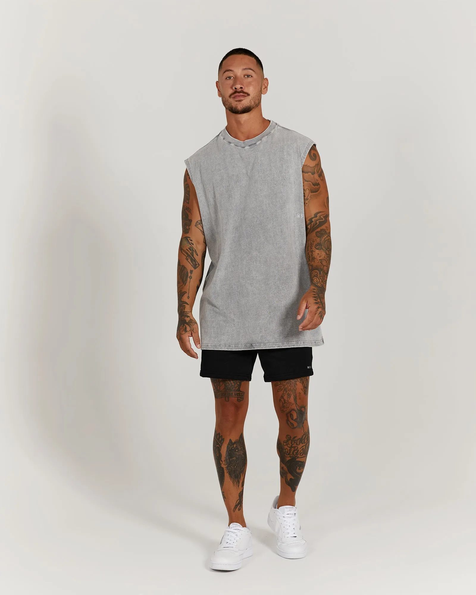 TIMELESS TANK - FADED GREY