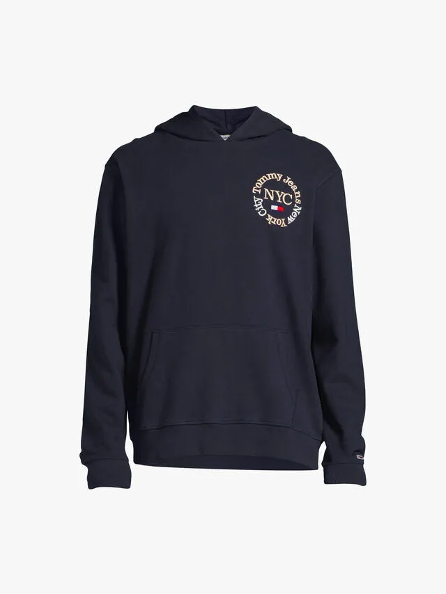 Tommy Jeans - Timeless Circle Hoodie - Twilight Navy