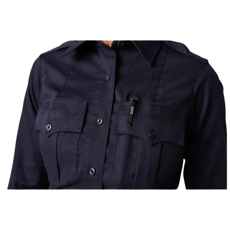 Women's NYPD Stryke Twill Long Sleeve Shirt