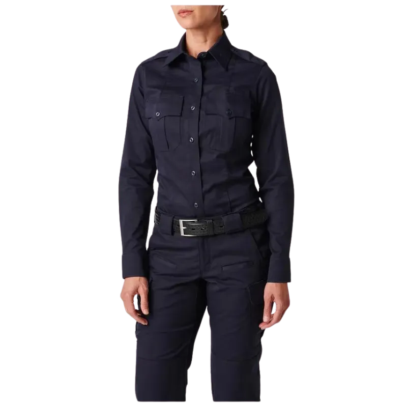 Women's NYPD Stryke Twill Long Sleeve Shirt